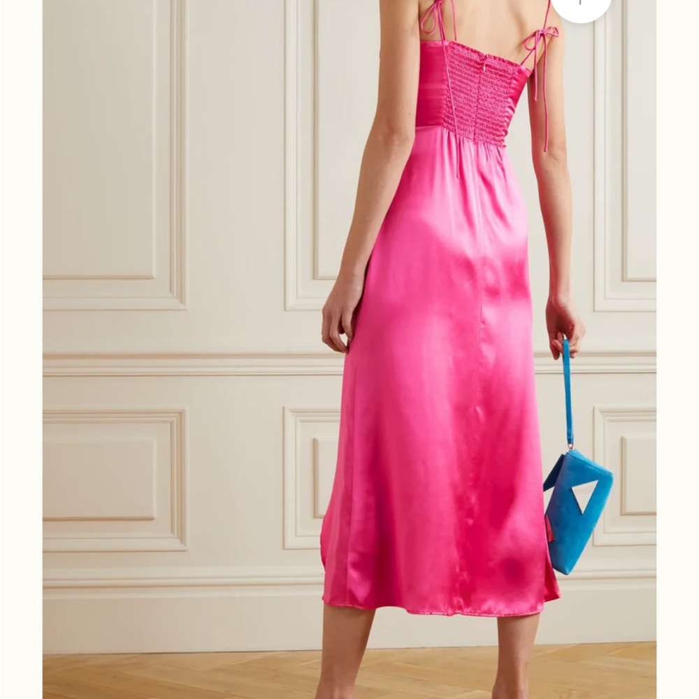 Reformation Marguerite silk midi dress - Picture 3 of 7